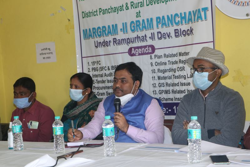 Video of Review Meeting and Inspection of Gram Panchayat- Margram-II